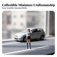 Single Piece 1/64 Scale Figure Collectible Diorama Figure Very Small Model Accessory
