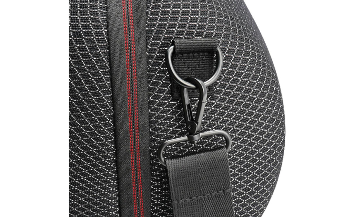 Speaker Bag with Shoulder Strap Travel-Friendly Speaker Case with Accessory Pouch Adjustable for Commuters, Music Lovers