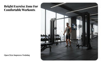 Double Adjustable Pulley Machine Commercial Grade Double Pulley Cable Multi-Directional Machine Full Body Workout Multi-Function Gym Station