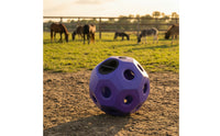 Hay Dispenser Ball Molded Hay Toy Ball Mentally Stimulating Feeder for Horses, Cattle