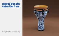 Hand Drum, African Drum, Mechanical Tuning, Lightweight, Professional Percussion Instrument for Adults and Beginners