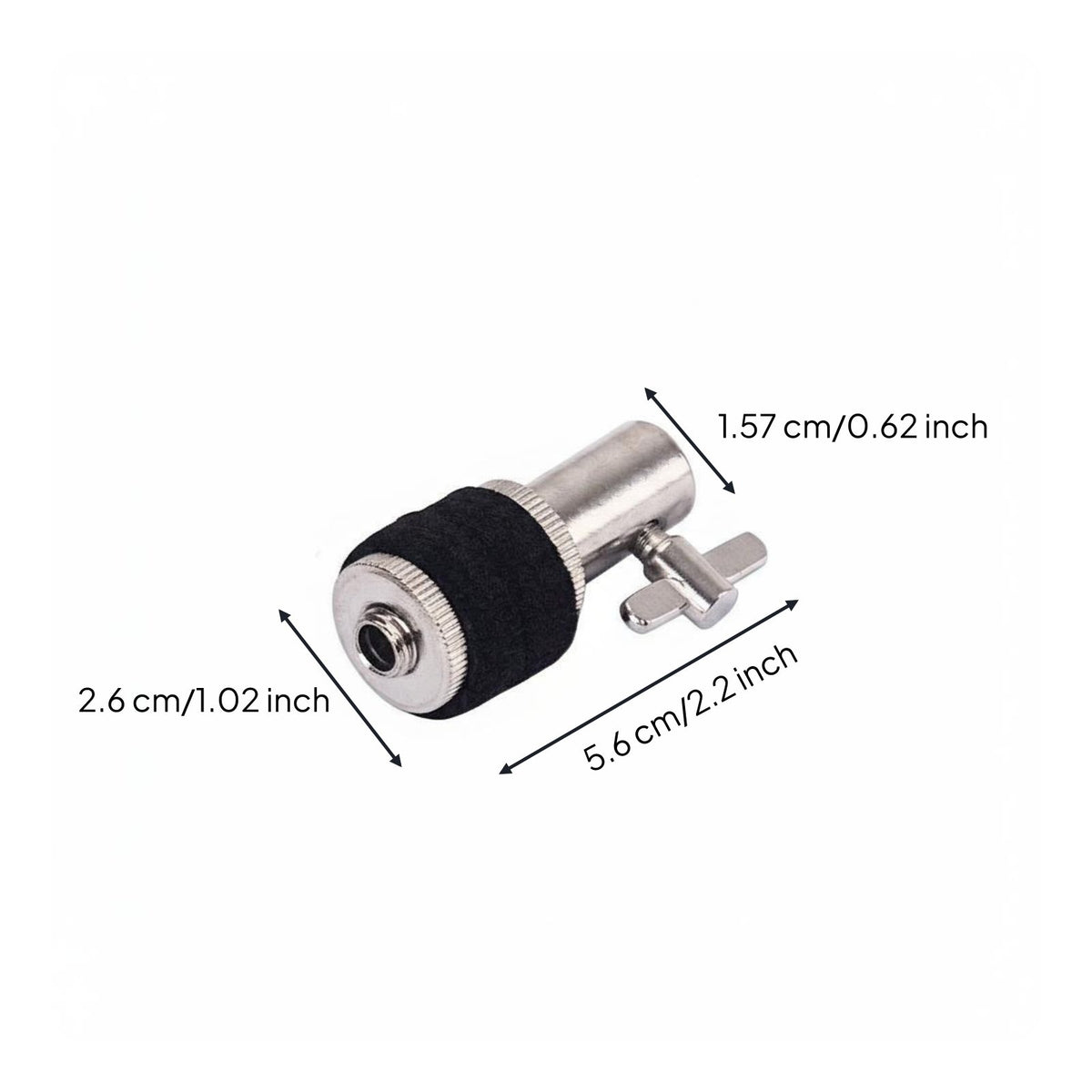Includes Felt Washers Hi-Hat Clutch Secure Locking Metal Hi-Hat Clutch Widely Compatible for Drummers