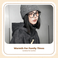 Winter Hat Women's Soft Knit Cap Warm & Relaxed