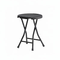 Foldable Design foldable Round Stool Space-Saving Portable Furniture Lightweight Folding Chair Easy to Clean for Students, occasion Attendees, Indoor, exteriordoor, excursion, Camping