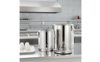 Stainless Steel Thermal Container Leak-Secure Gasket Stainless Steel Thermal Barrel Insulated Soup Container Portable With
