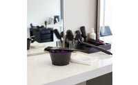 Hair Coloring Bowl with Handle Clear Measurements Hair Dye Bowl Non-Slip Base Dye Container for Colorists