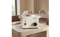 Single Warmer Easy to Use Warmer with Lid Overheating Protection Appliance for Beauticians, Salons