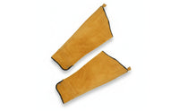 Leather Soldering Sleeves Suede Soldering Arm Sleeves Long Adjustable for Welders, Metalwork, Workshop