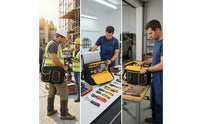 Electrician Tool Bag Multi-Pocket for Technicians, Repair Workers