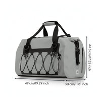 Motorcycle Duffel Bag with Straps Spacious Motorcycle Travel Bag Secure Luggage for Commuters, Road Trips