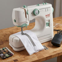 Built-in Thread Guide Electric Sewing Machine Stitch Display Desktop Sewing Machine Front Control Knob Household Tool Presser Foot