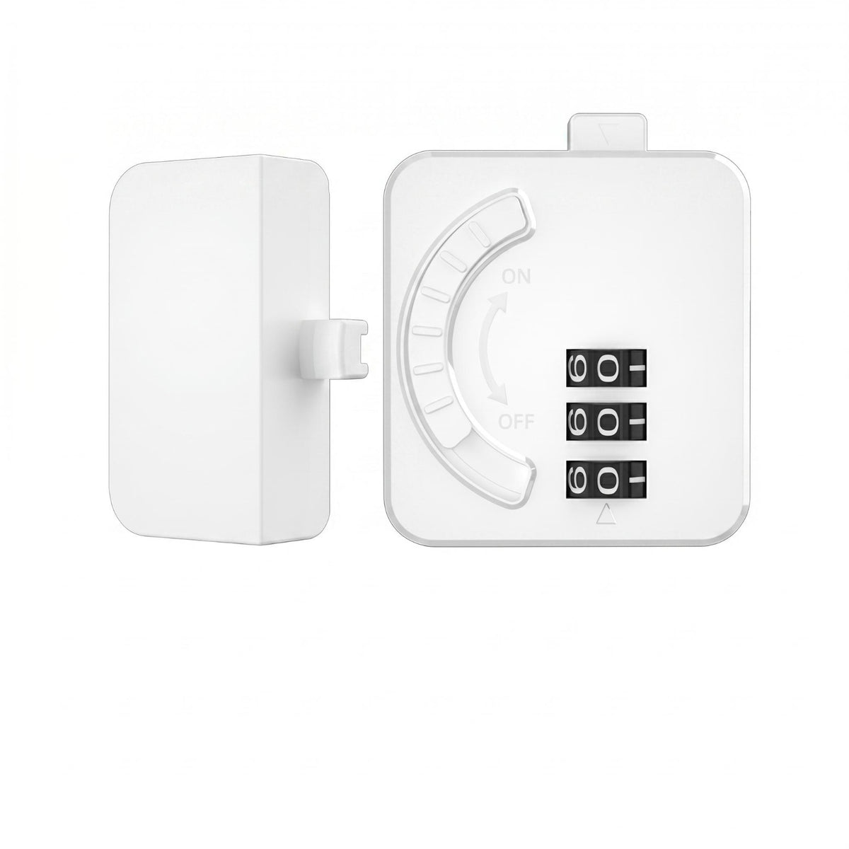Password Change Tool Included 3-Digit Combination Lock Easy to Install Self-Adhesive Lock