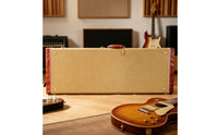 Square Electric Guitar Case Scratch Resistant Electric Guitar Hard Case Secure Latch Musical Instrument Gear for Travel