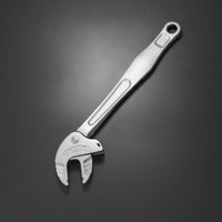 Industrial Grade Self-Adjusting Wrench Multi-Function Crab Claw Wrench Single-Handed Operation Self-Tightening Spanner Heavy Duty for Mechanics, Professionals, Plumbers, Car Repair, Workshop, Garage