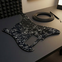 Electric Guitar Pickguard Pre-Drilled Guitar Pickguard Glossy Scratchplate for Guitarists