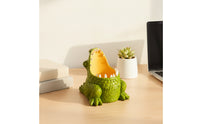 Desktop Dinosaur Pen Holder Sturdy Dinosaur Pencil Holder Funny Stationery Organizer Decorative for Students, Office