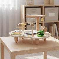 Wooden Musical Instrument Set Hand-Eye Coordination Developing Children Rhythm Instrument Set Child Design Early Development Toy for Young Children