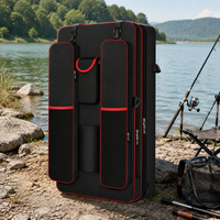 Fishing Bag with Compartment, Fishing Rod Case, Portable Large Capacity Backpack, 70cm Oxford Fabric