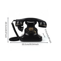 Cordless Retro Bluetooth Phone Bluetooth Retro Phone Decorative Telephone Handset for Wedding, Party, Photo Prop