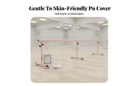 Freestanding Dance Bar Space-Saving Portable Dance Bar Heavy Duty Home Dance Training Bar for Kids, Beginners, Gym