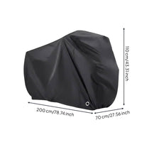Waterproof Bike Cover Sun Protection Dustproof Cycle Cover Guarding for Garage