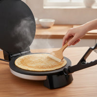 Folding Griddle Appliance Non Flatbread Maker Folding Electric Griddle for Families, Students, Breakfast, Kitchen, Dorm Room