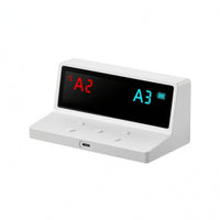 Button Controls Portable Electronic Scorekeeper Angled Body OLED Scorekeeper