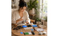 Allall-Encompassing Trading Card Cleaning Kit Secure Card Cleaning Kit with Plastic Case Compact Portable for Hobbyists