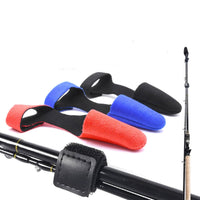 Shielding Fishing Pole Tip Protector with Strap Secure Rod Strap with Tip Cap Long-Lasting Soft for Fishermen