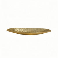 Tray with Hammered Surface Shallow Platter Minimalist Dish for Tea Service