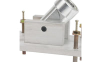 Steel Pole Ceiling Mount Rectangular Base Plate Dance Pole Mount Secure Fitness Equipment