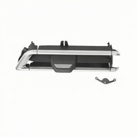 Interior Vent Assembly Black Front Center Air Vent Horizontal Rectangular Vehicle Component