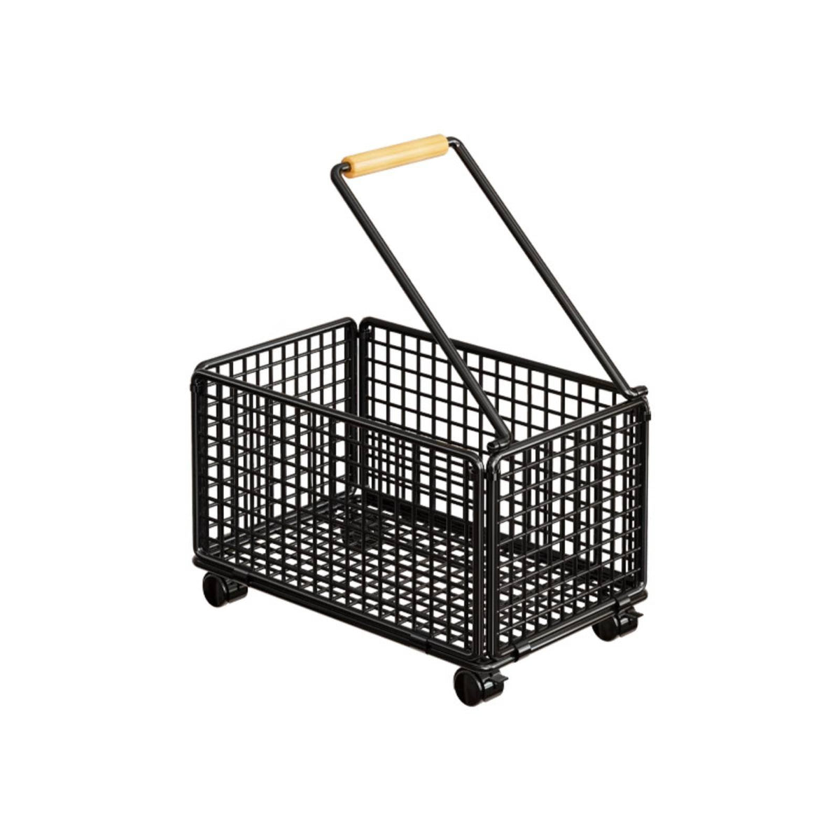 Wheeled Trolley Smooth Rolling Raised Sides for Package Pickup