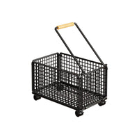 Wheeled Trolley Smooth Rolling Raised Sides for Package Pickup
