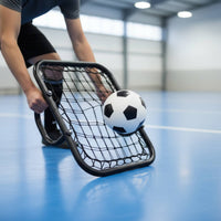 Goalkeeper Training Rebounder High Handheld Soccer Rebounder Construction Soccer Passing for Goalkeepers, Backyard