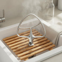 Food Grade Stainless Steel Mixer Bread Mixture Hook Dishwasher Safe Mixer Wire Whip Easy to Install Baking Accessory for Bakers, Home Cooks