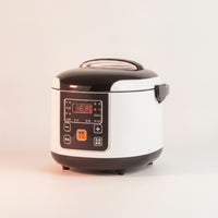 Compact Car Rice Cooker Digital Portable Car Rice Cooker Electric for Truckers, Commuters
