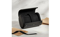 Leather Watch Travel Case Waterproof Travel Watch Roll Stain-Resistant Accessory Storage for Commuters