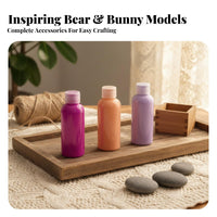 DIY Fluid Figure Kit Design Your Own Fluid Art Figure Kit Multicolor Easy to Use for Beginners, Festive Get-Together