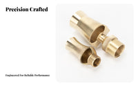 Brass Water Feature Nozzle Cedar Water Spray Head Workmanship Cedar Spray Nozzle for Landscapers, DIY Enthusiasts