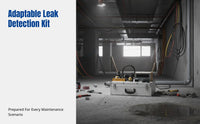 Indoor Outdoor Leak Detector, Pipeline Leak Detection Device, Tiny Leak Positioning for Floor Heating and Water