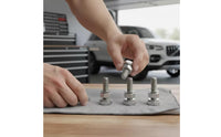 4 Pieces Roof Rack Bolts with Nuts Stainless Steel Roof Rack Bolt T Slot Bolt Corrosion Resistant T-Bolts Heavy Duty