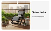 Folding Rattan Recliner Foldable Woven Deck Chair Breathable Portable Recliner for Homeowners, Beachgoers, Balcony, Backyard, Poolside