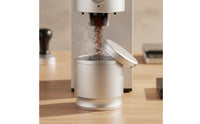 58mm Coffee Dosing Cup with Lid Aluminum Alloy Espresso Dosing Cup Messmessless Food-Safe for Baristas, Portafilter