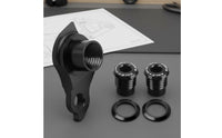 High-Strength Aluminum Alloy UDH Direct Mount Hanger CNC Machined Bike Rear Derailleur Hanger Anodized Finish for Cyclists, Mountain Biking, Road Cycling