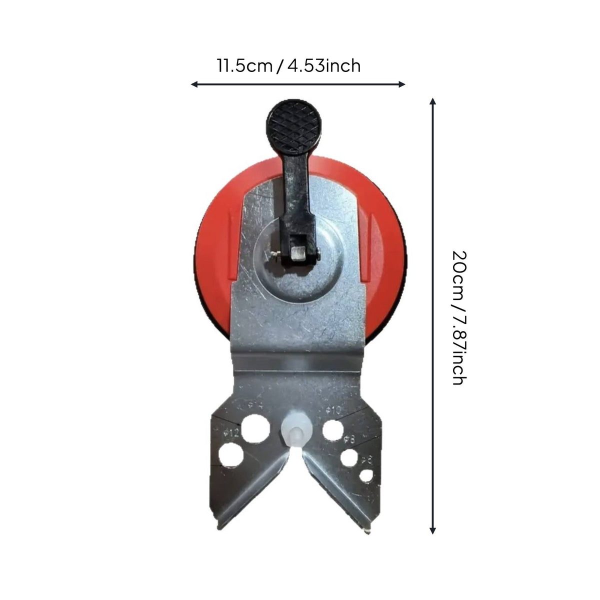 Tile Hole Drilling Guide Reusable Easy to Glass Storage Hole Guide for Home Renovation