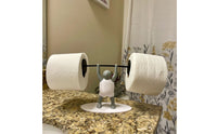 Sculpture-Style Toilet Tissue Holder Athletic Figure Decorative Toilet Tissue Stand