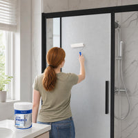 Privacy Frosted Glass Paint for Bathroom, Office, Sun Protection, and Shading Windows - Water-Based Coating