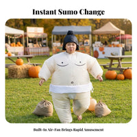 Inflatable Sumo Suit with Fan
