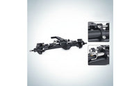 2 Pieces Front and Rear Axle Set Machined RC Crawler Axle for Custom Builders